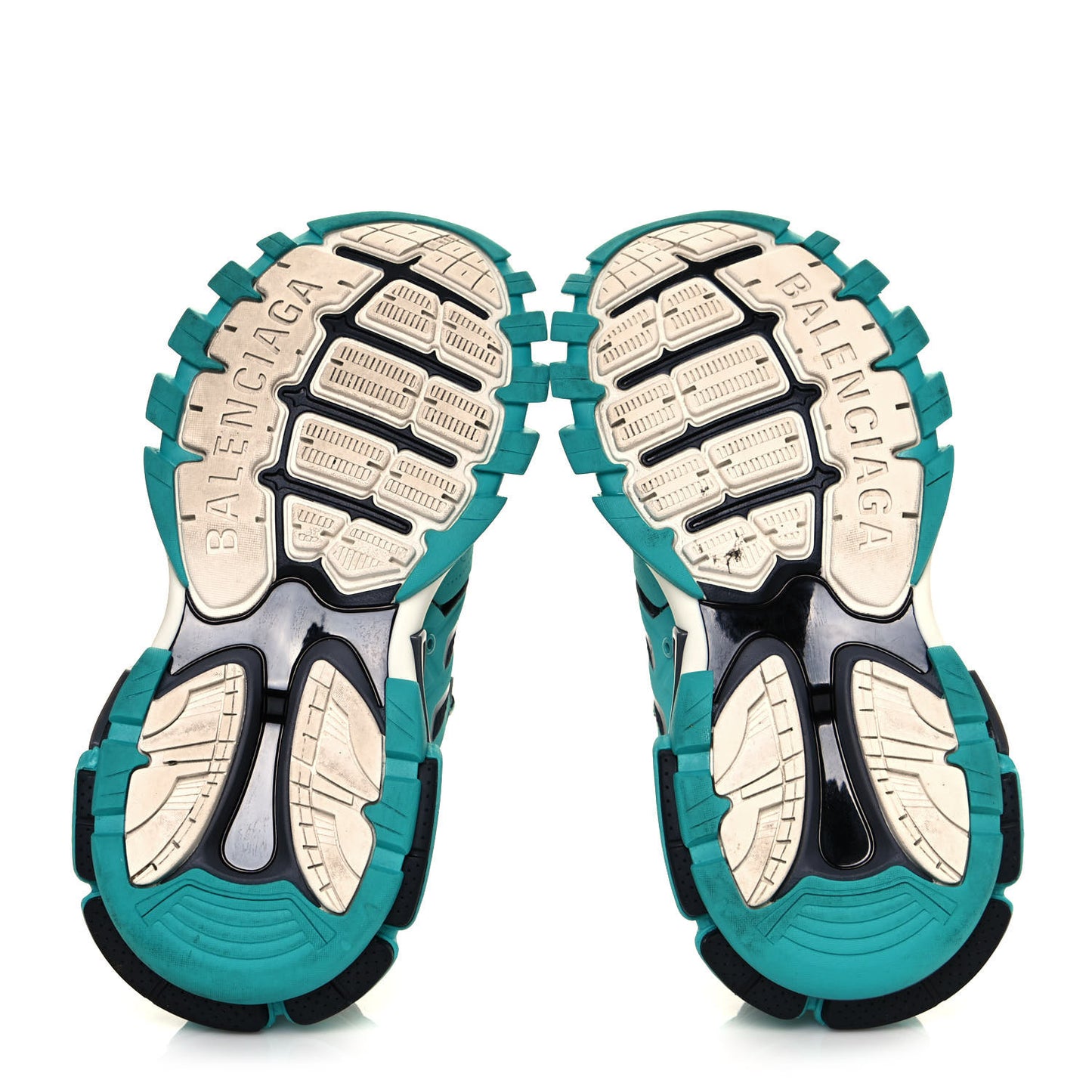 Mesh Nylon Womens Track Sneakers 37 Turquoise Grey