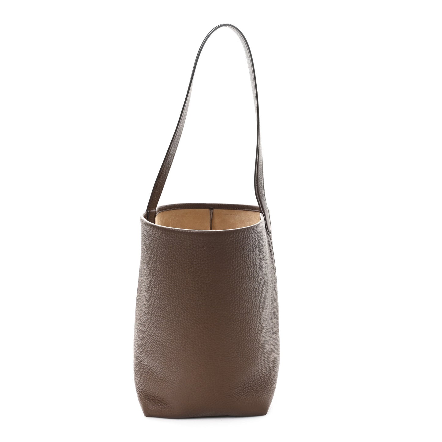 Grained Calfskin Medium N/S Park Tote Dark Olive