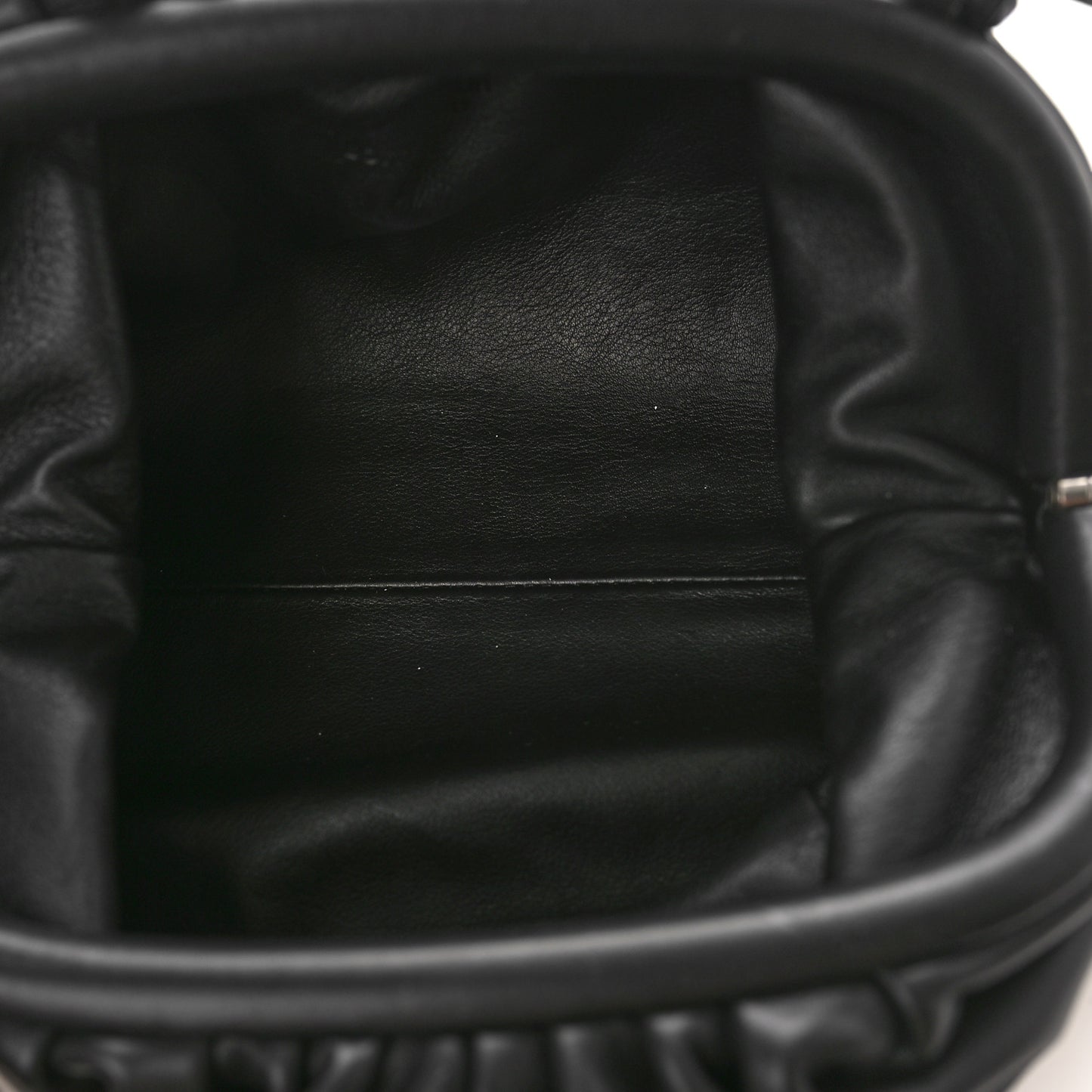 Butter Calfskin The Mini Pouch Black
