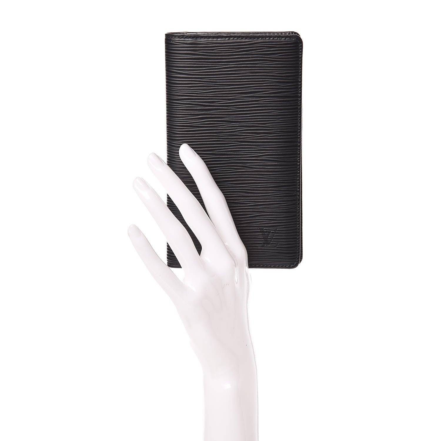 Louis Vuitton Epi Checkbook Cover Black 2 of 6