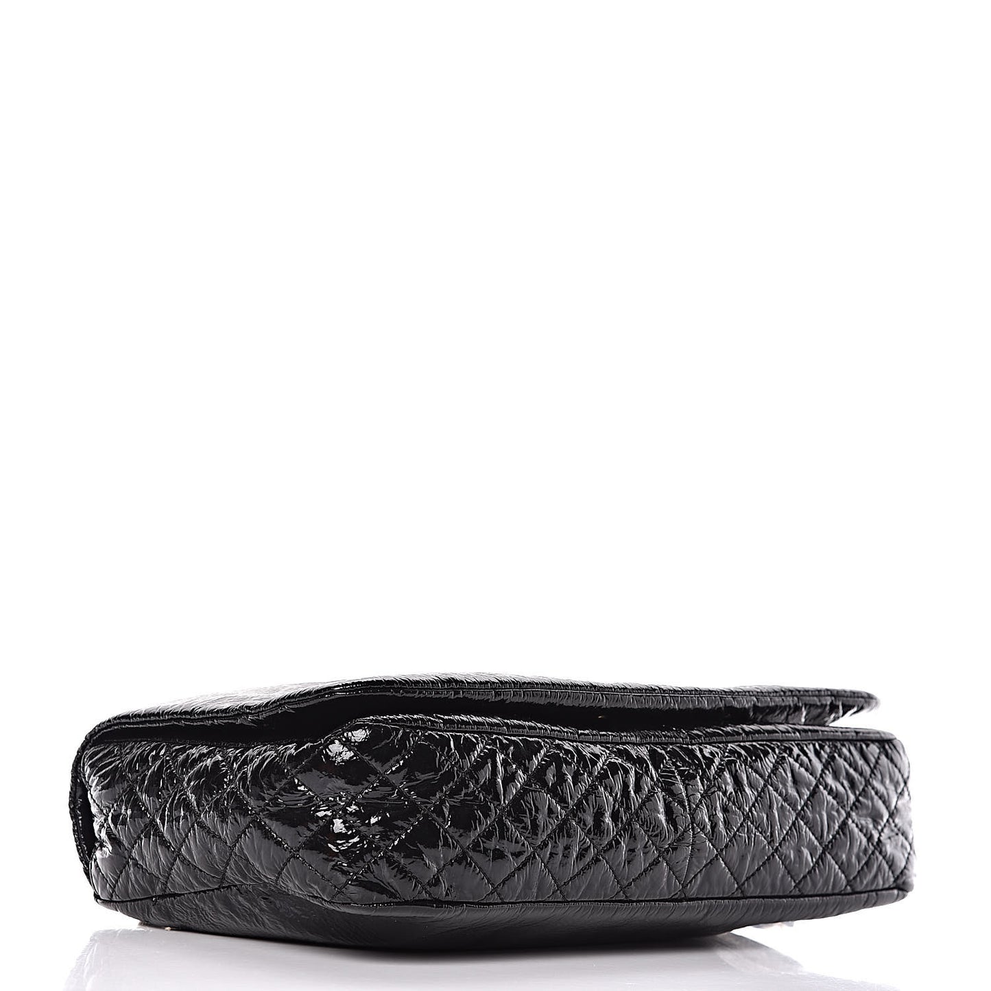 Vinyl Medium Rock and Chain Flap Black