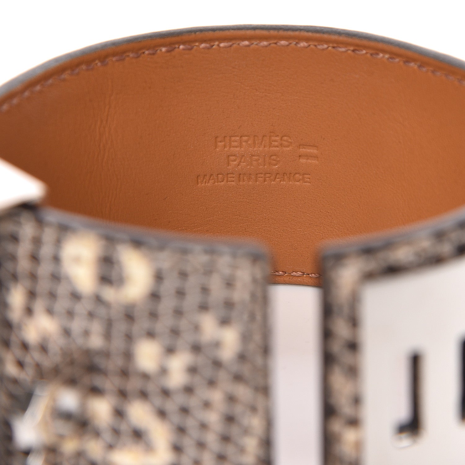Hermes Lizard Collier De Chien CDC Bracelet S Ombre 4 of 6
