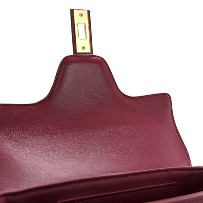 Celine Grained Calfskin Besace Small 16 Red 12 of 16