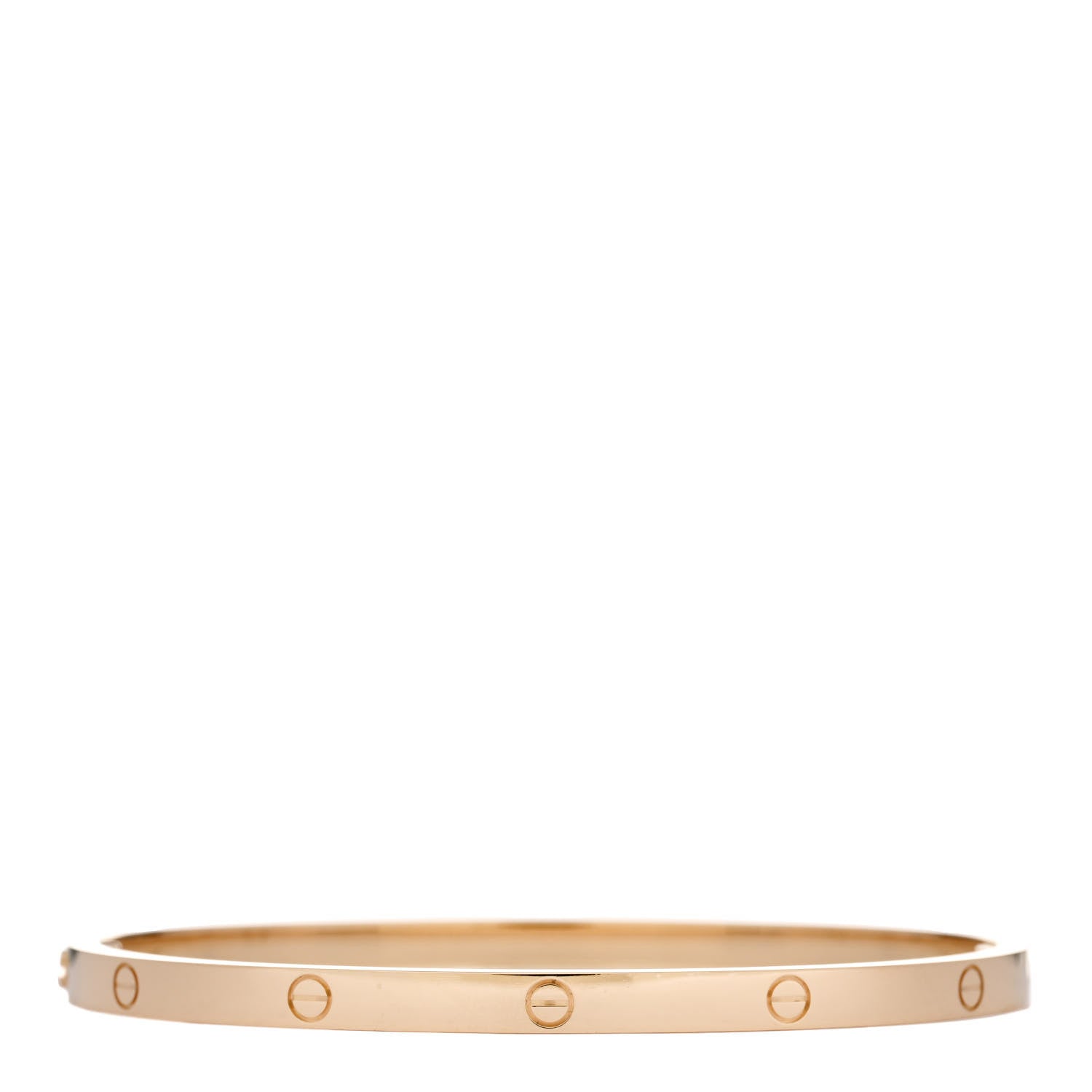 Cartier 18K Yellow Gold Small LOVE Bracelet 17 2 of 3