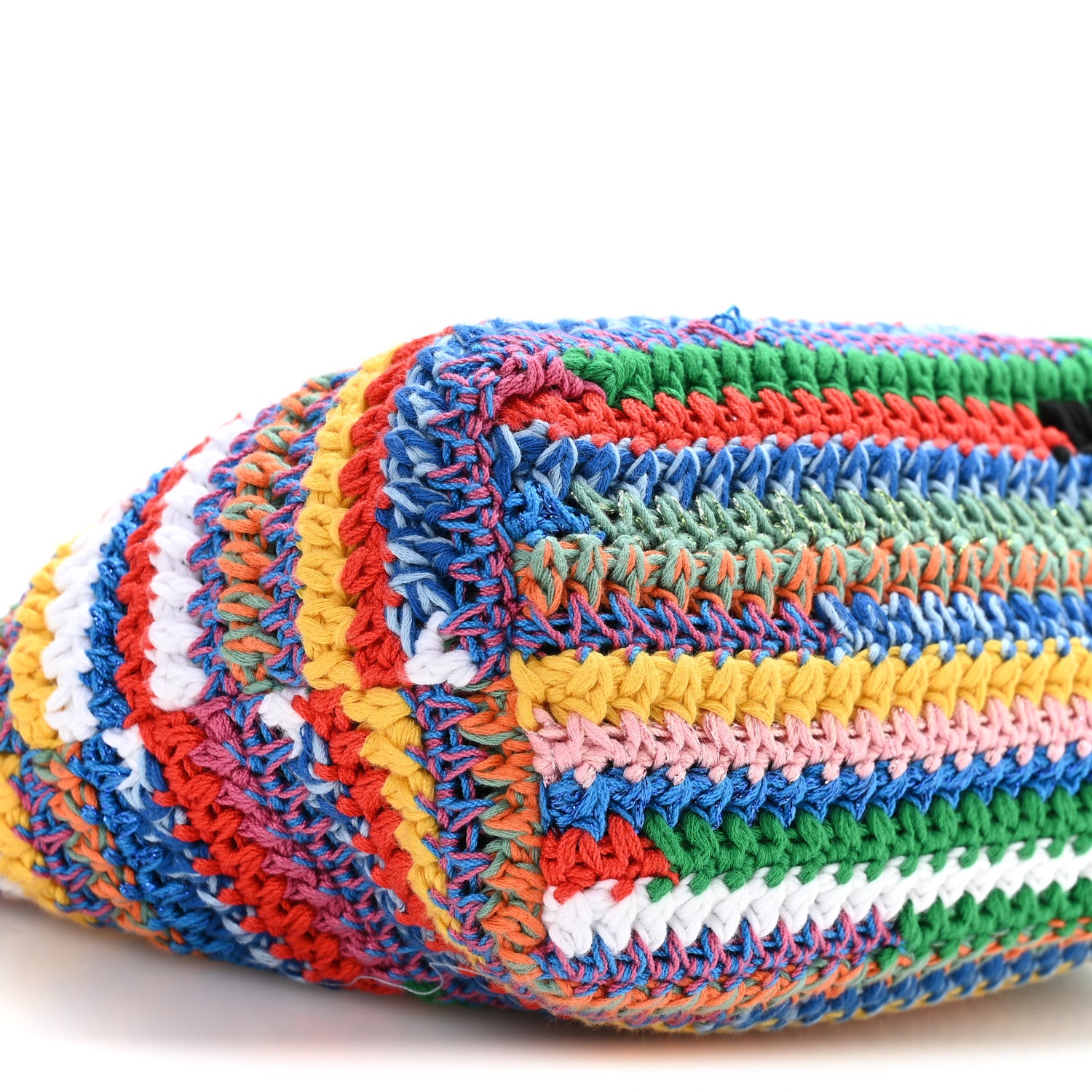 Miu Miu Fabric Crochet Pouch Multicolor 9 of 12