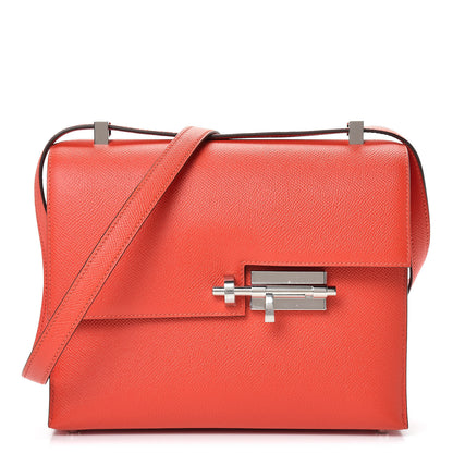 Hermes Epsom Verrou 21 Rouge Tomate 1 of 12