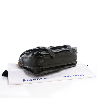 Proenza Schouler Lambskin PS1 Large Satchel Military 4 of 8