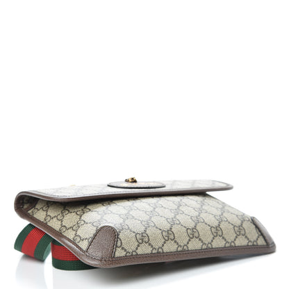 Gucci GG Supreme Monogram Neo Vintage Web Belt Bag Brown 4 of 11