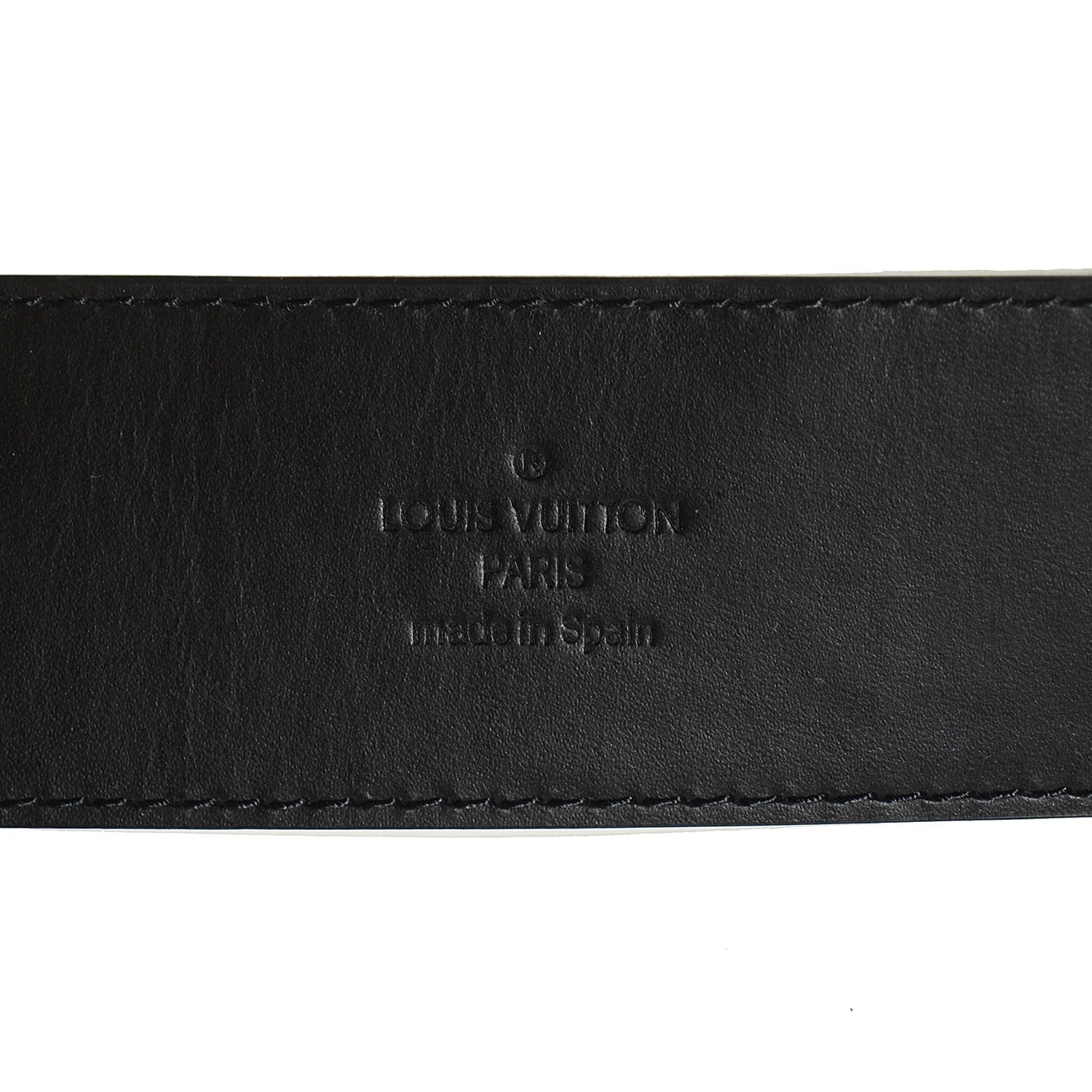 Louis Vuitton Damier Graphite LV Initiales Belt 95 38 4 of 8