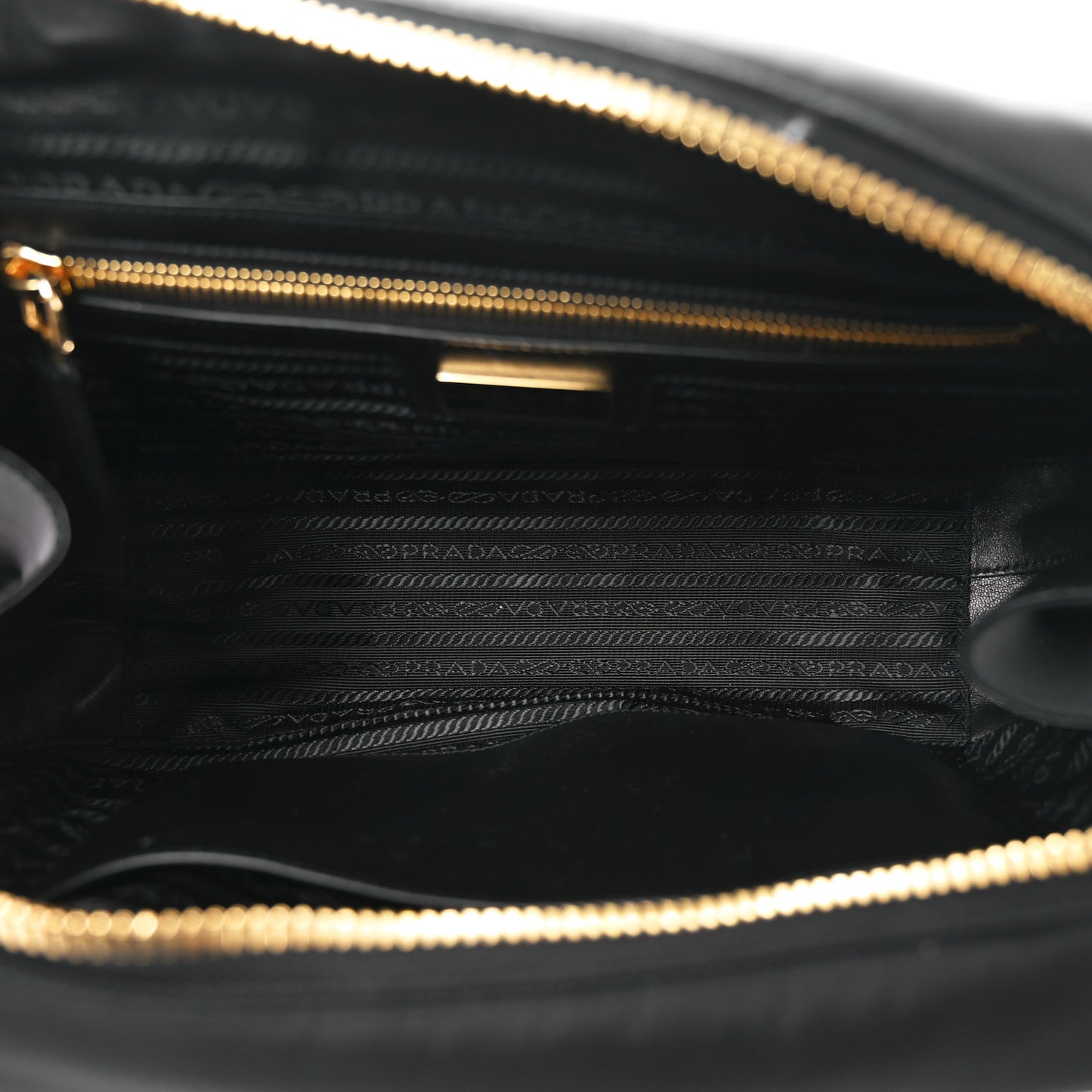 Re-Nylon Saffiano Medium Re-Edition 1978 Two Handle Bag Black