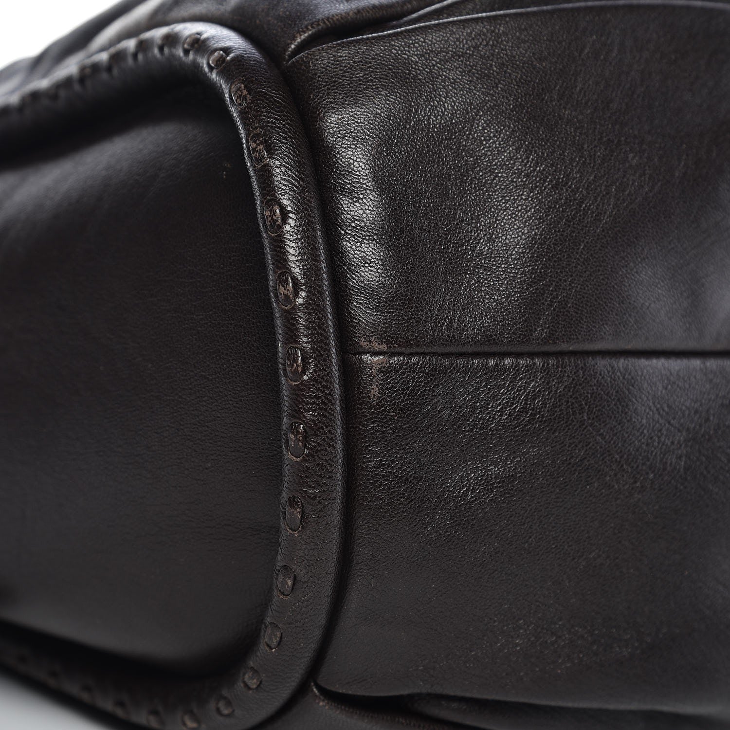 Christian Dior Lambskin Medium Libertine Hobo Brown 8 of 14