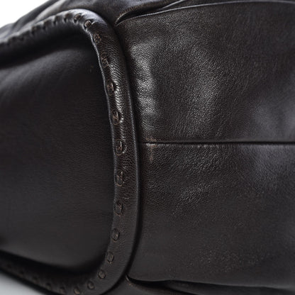 Christian Dior Lambskin Medium Libertine Hobo Brown 8 of 14