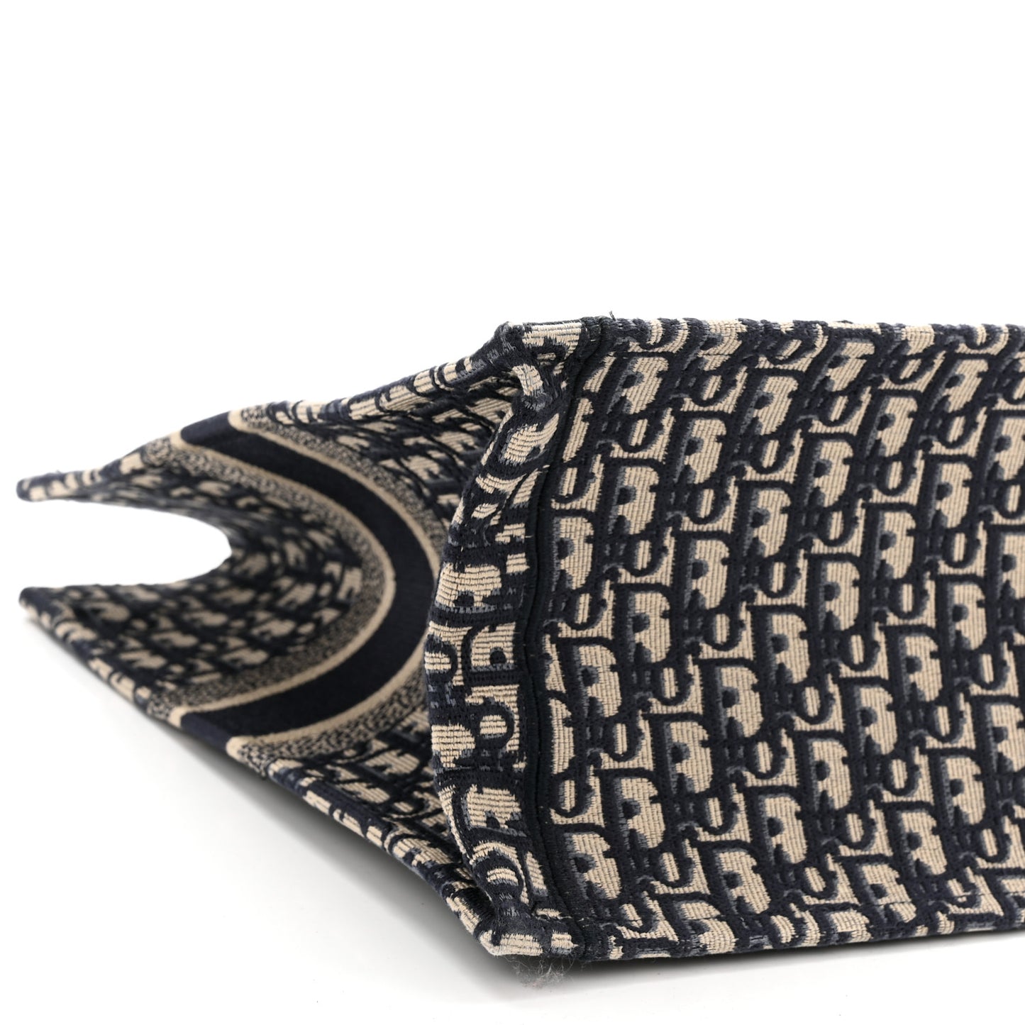 Oblique Large Book Tote Blue Multicolor