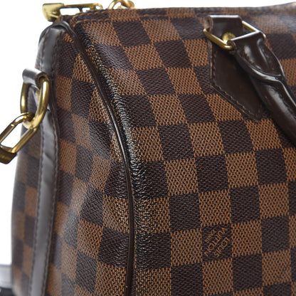 Louis Vuitton Damier Ebene Speedy Bandouliere 25 15 of 17