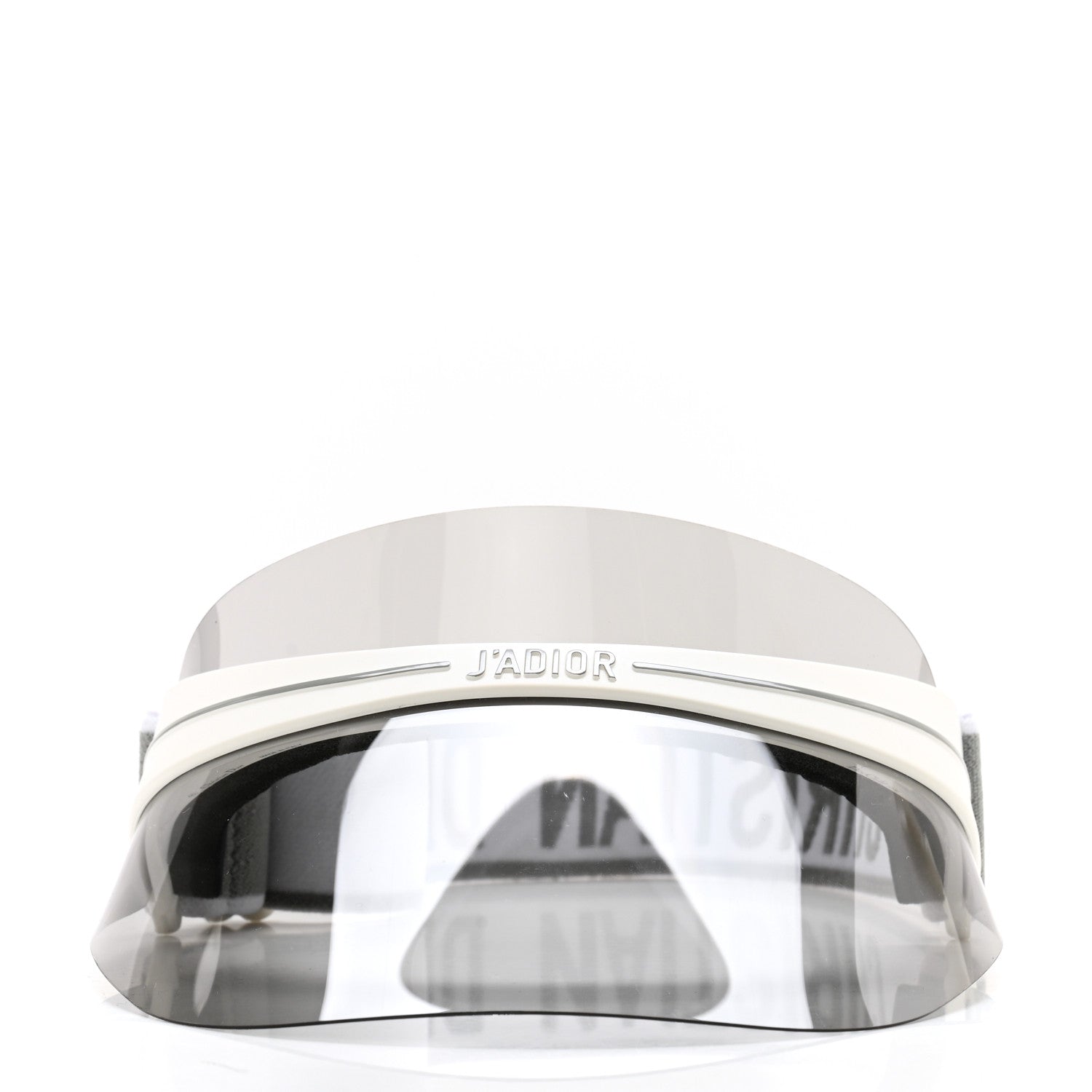 Christian Dior Mirrored DiorClub1 Sun Visor Grey 3 of 9