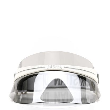Christian Dior Mirrored DiorClub1 Sun Visor Grey 3 of 9