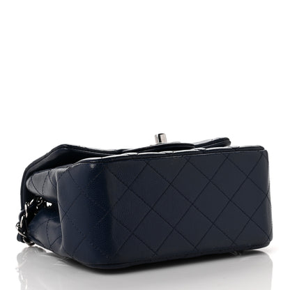 Chanel Caviar Quilted Mini Square Flap Navy 4 of 10