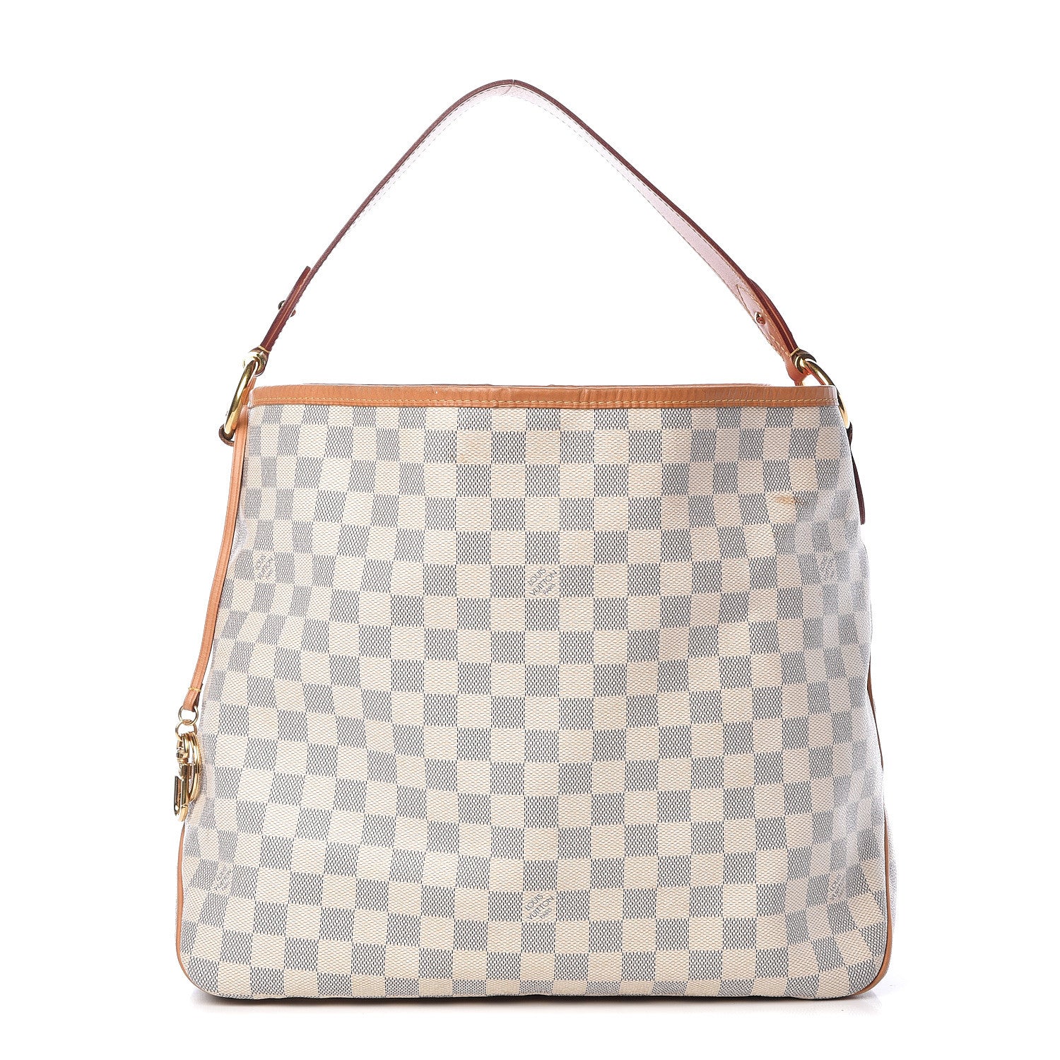 Louis Vuitton Damier Azur Delightful MM Pink 1 of 18