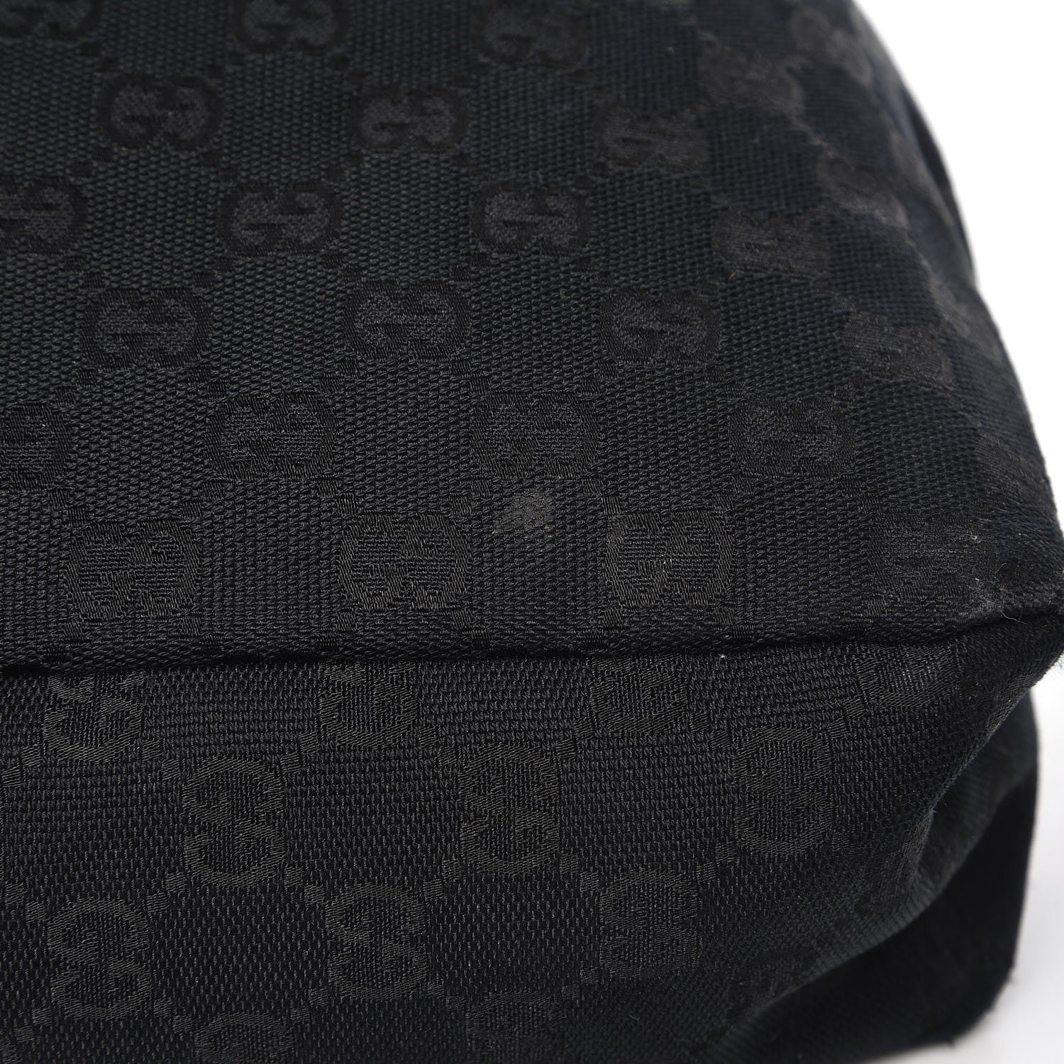 Gucci Monogram Large Horsebit Chain Hobo Black 13 of 13