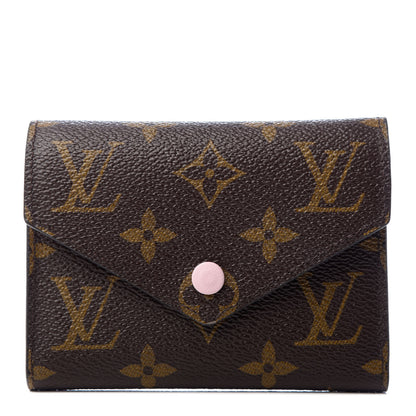 Louis Vuitton Monogram Victorine Wallet Rose Ballerine 1 of 8
