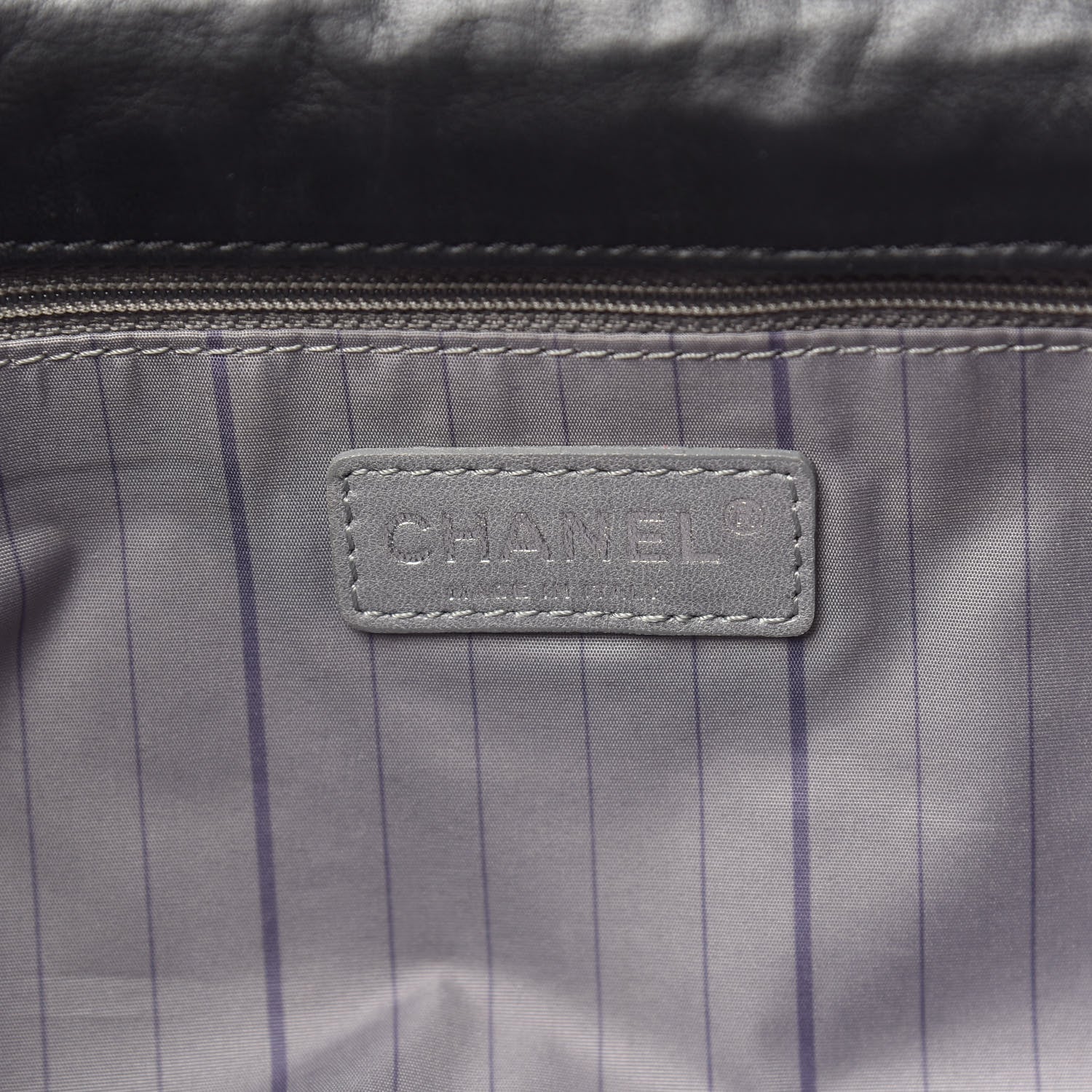 Chanel Lambskin Studded CC East West Flap Black 6 of 15