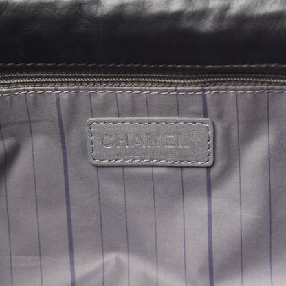 Chanel Lambskin Studded CC East West Flap Black 6 of 15