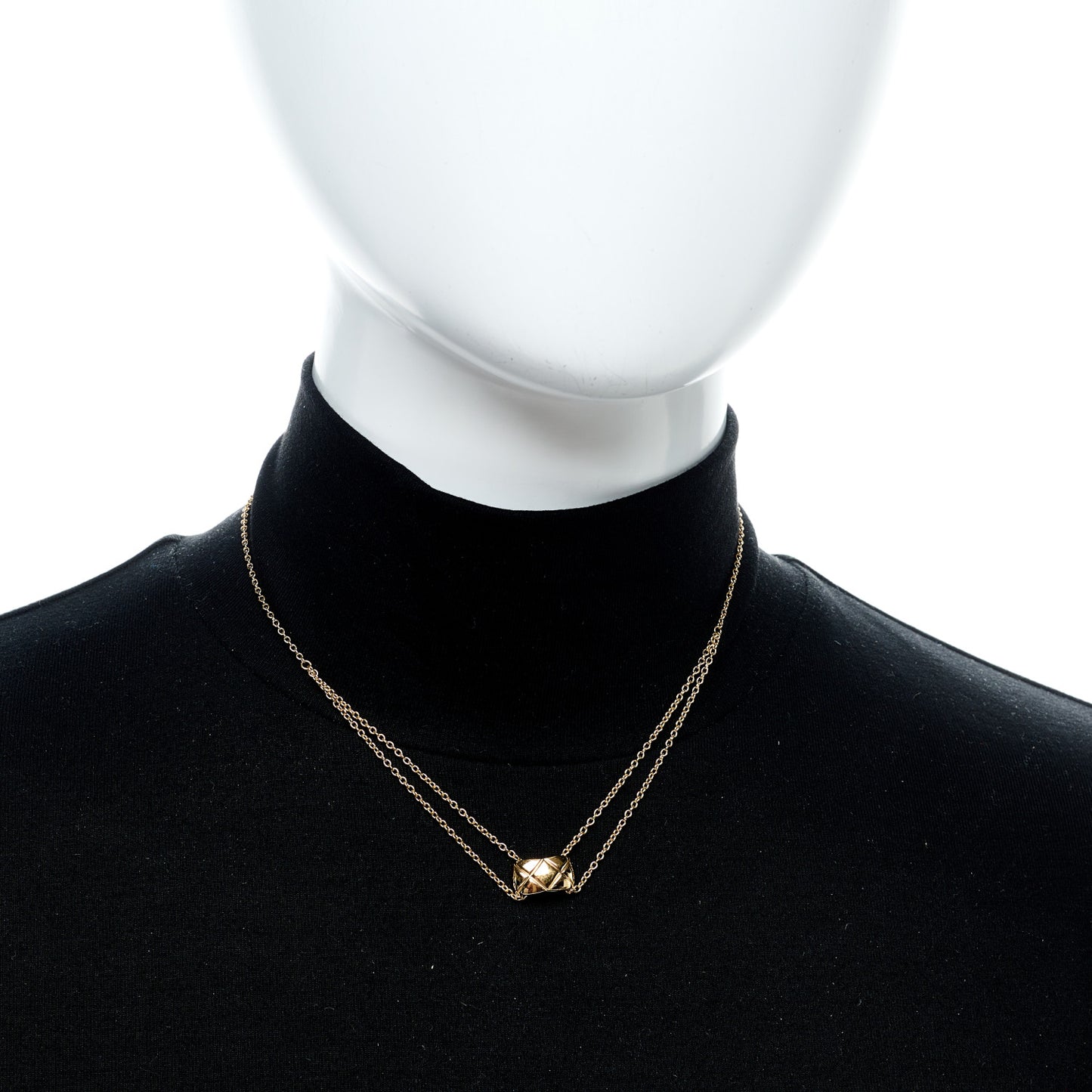18K Yellow Gold Coco Crush Pendant Necklace