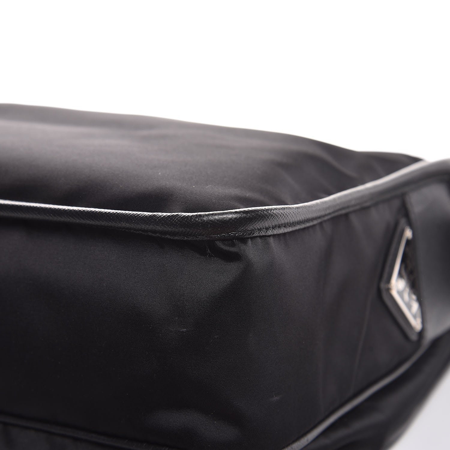Prada Tessuto Nylon Saffiano Messenger Black 9 of 9