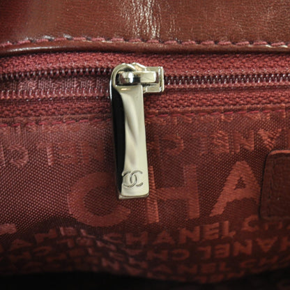 Chanel Leather Chocolate Bar Quilted Mademoiselle Lock Shoulder Bag 10 of 10