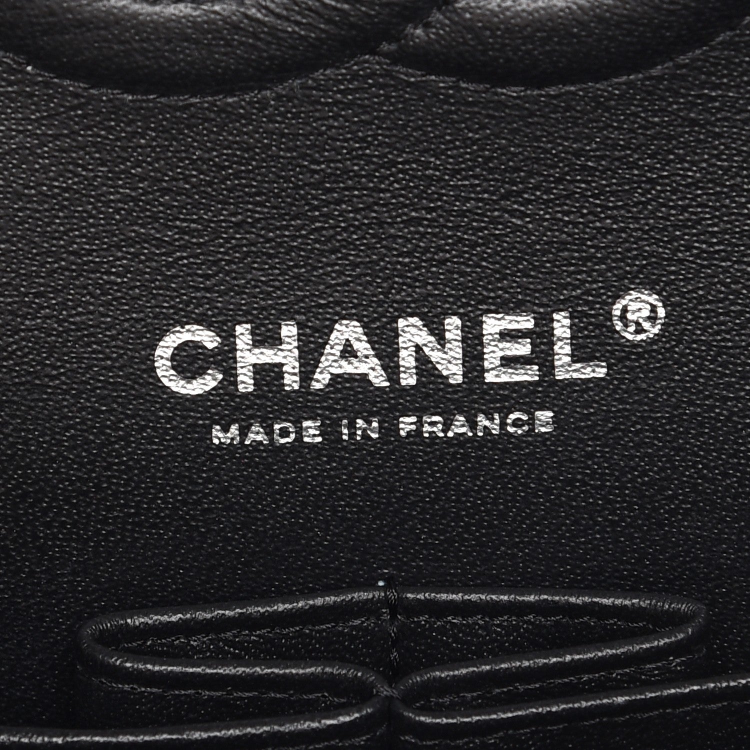 Chanel Crumpled Calfskin Quilted Medium Double Flap So Black 7 of 8