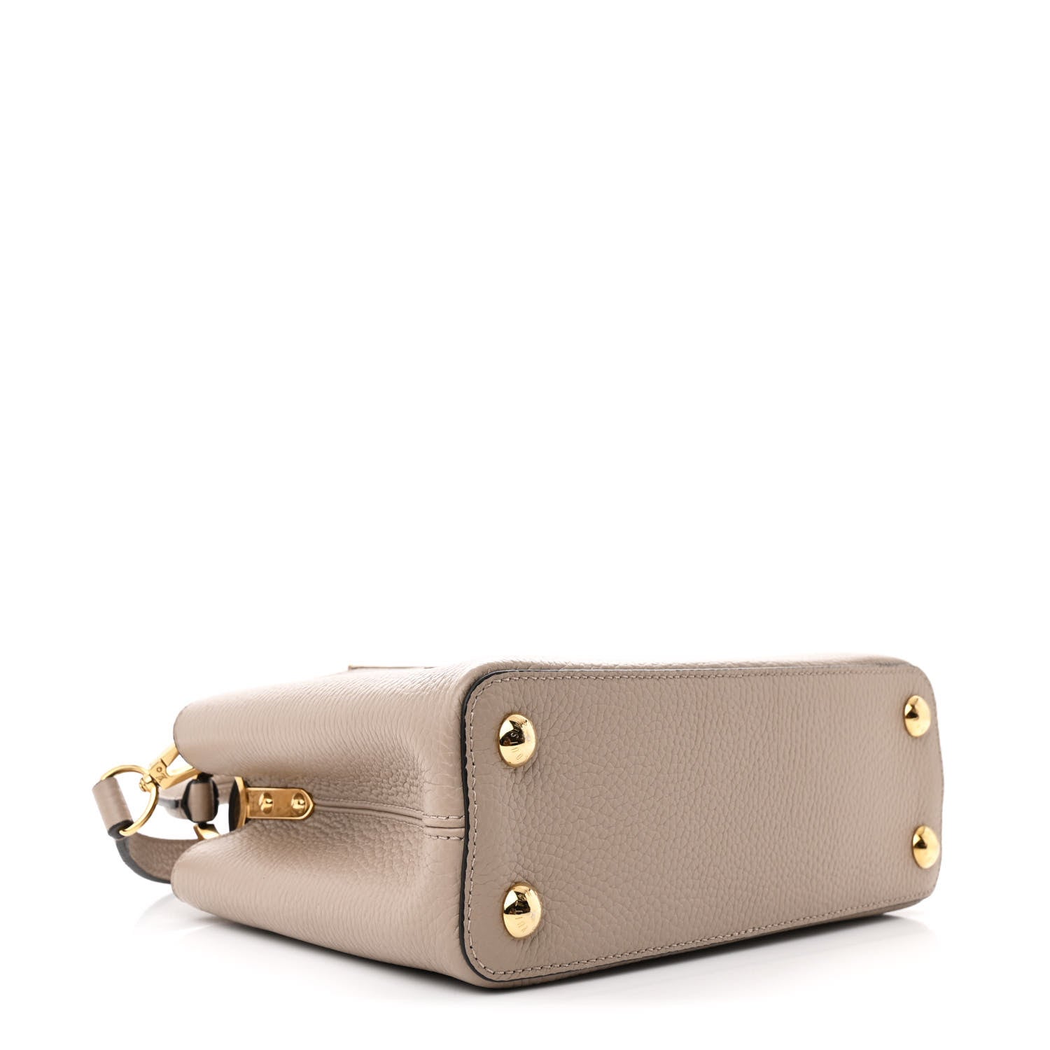 Louis Vuitton Taurillon Capucines BB Galet 4 of 9