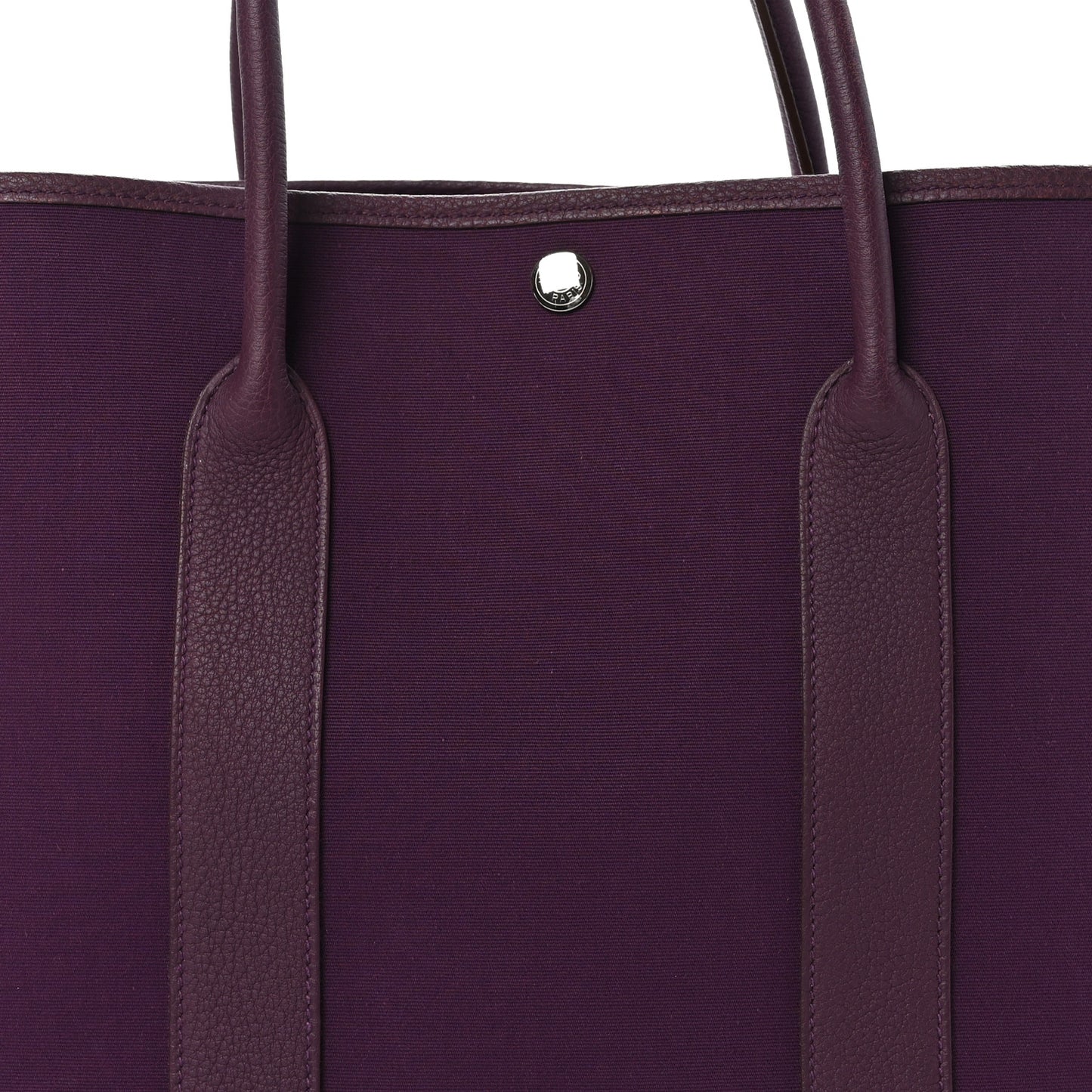 Toile Negonda Garden Party Tote 36 MM Cassis