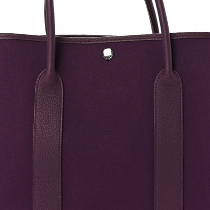 Hermes Toile Negonda Garden Party Tote 36 MM Cassis 7 of 10