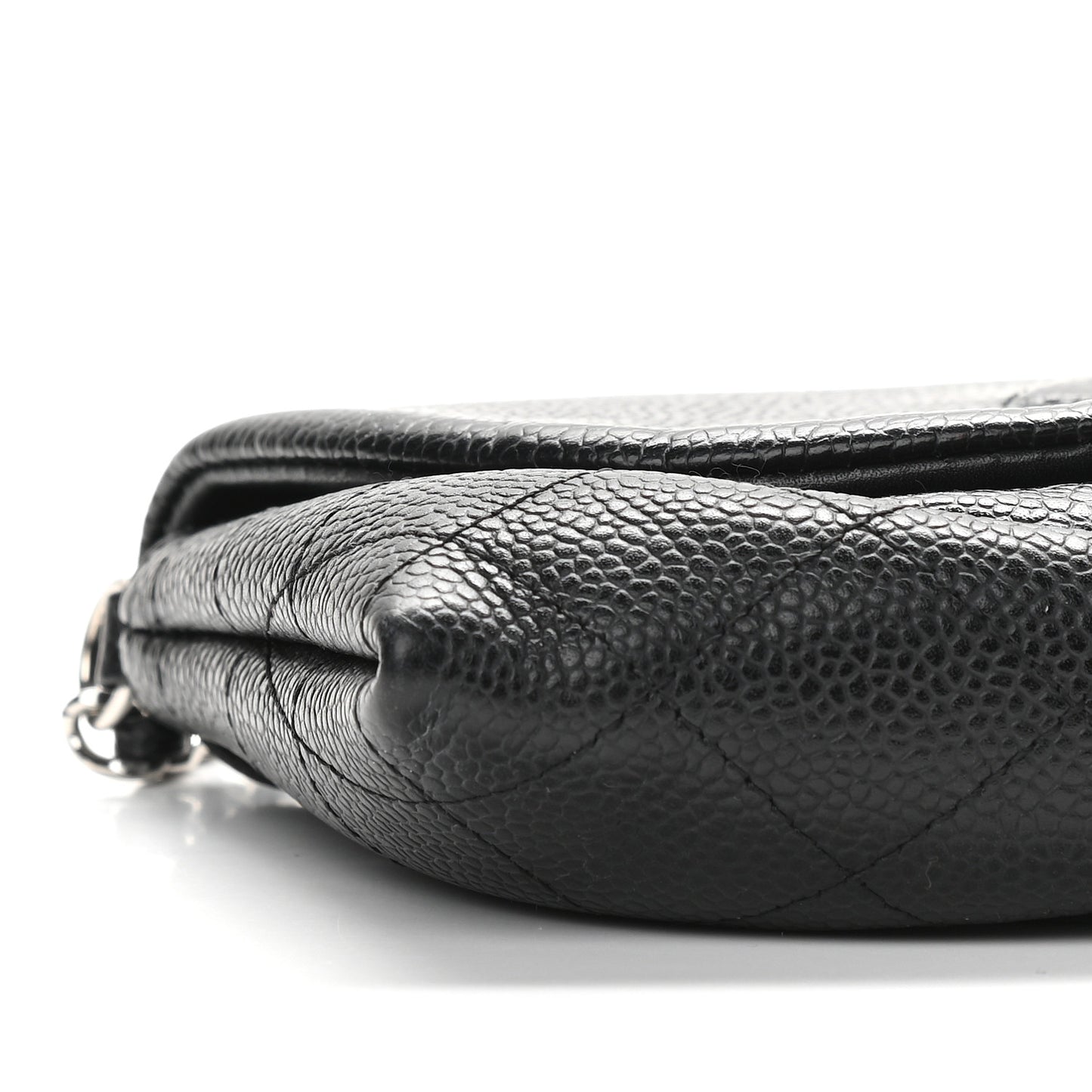 Caviar Half Moon Wallet On Chain WOC Black