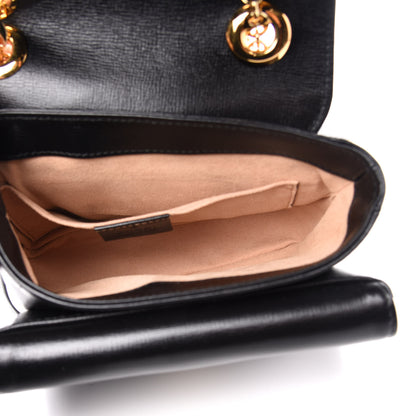 Gucci Azalea Calfskin Mini Marina Chain Shoulder Bag Black 6 of 13