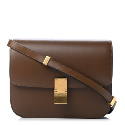 Celine Box Calfskin Medium Classic Box Flap Bag Camel 1 of 4