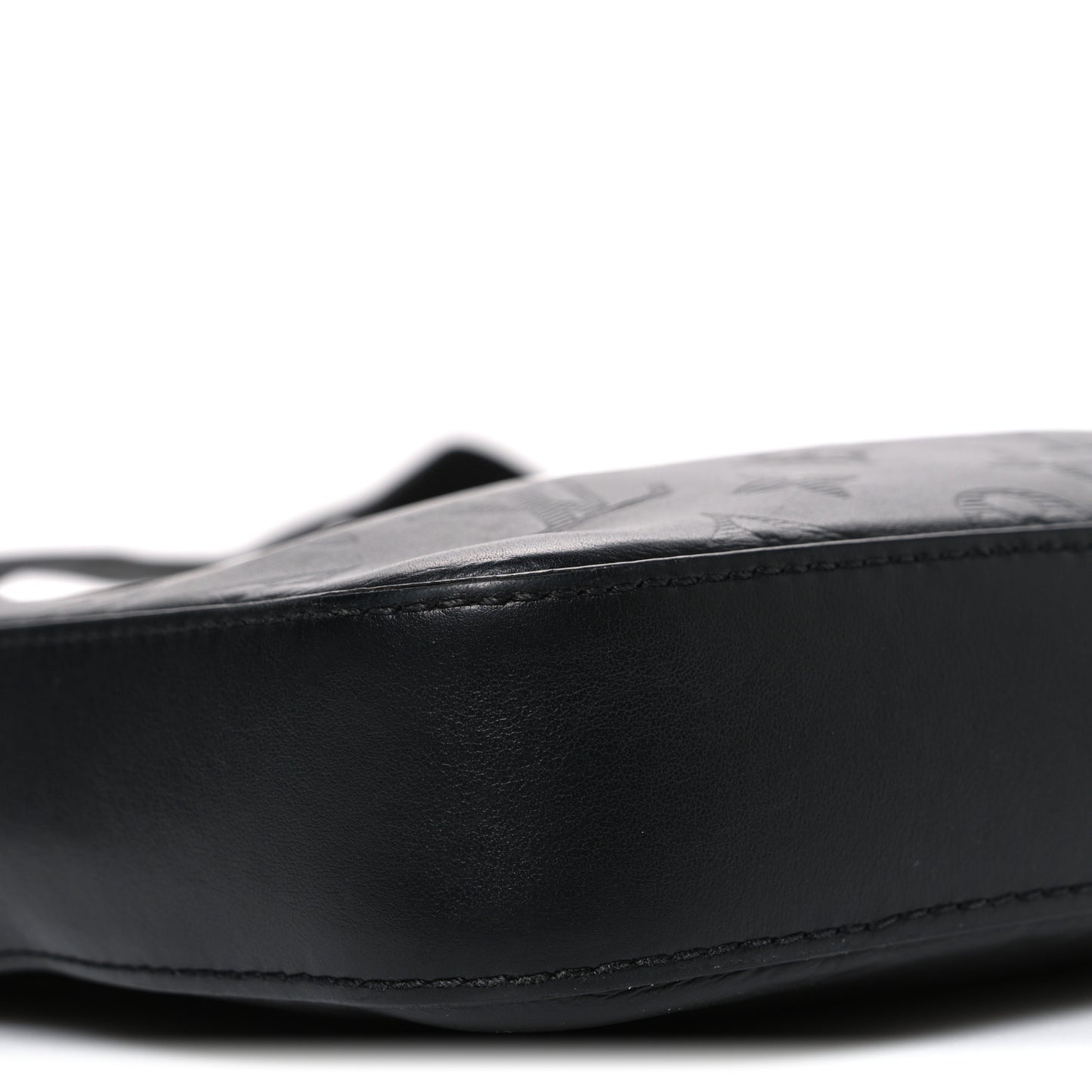 Calfskin Monogram Shadow Duo Messenger Black