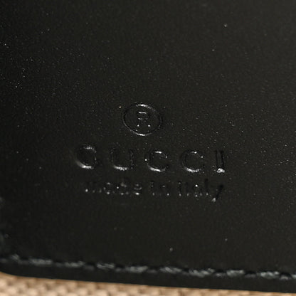 Gucci GG Supreme Monogram Tigers Zip Wristlet Pouch Black 6 of 12