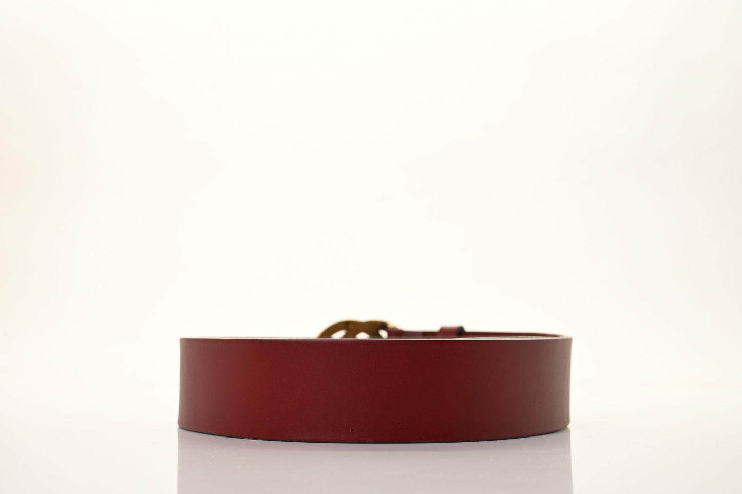 Calfskin Bi Color Interlocking G Belt 120 48 Red