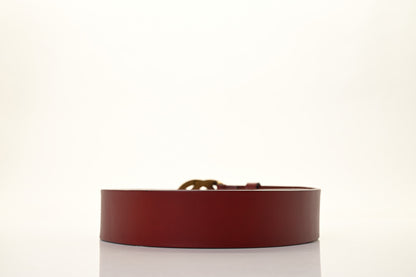 Gucci Calfskin Bi Color Interlocking G Belt 120 48 Red 4 of 8