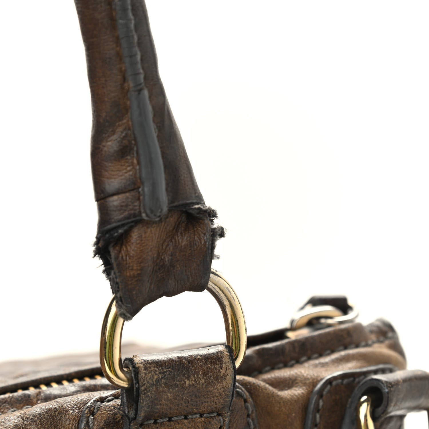 Givenchy Tumbled Sheepskin Medium Pandora Brown 11 of 13