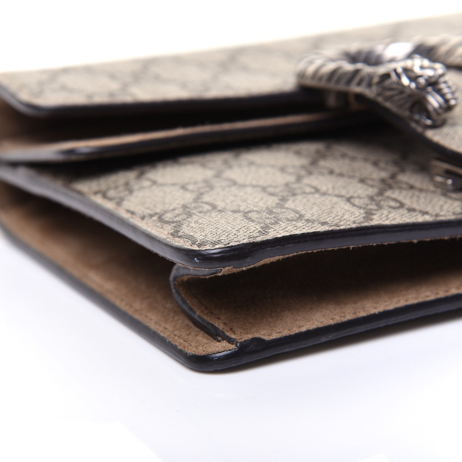 Gucci GG Supreme Monogram Mini Dionysus Shoulder Bag Taupe 6 of 12