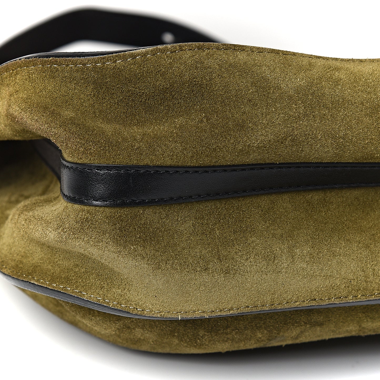 Calfskin Suede Small Hayley Hobo Eucalyptus