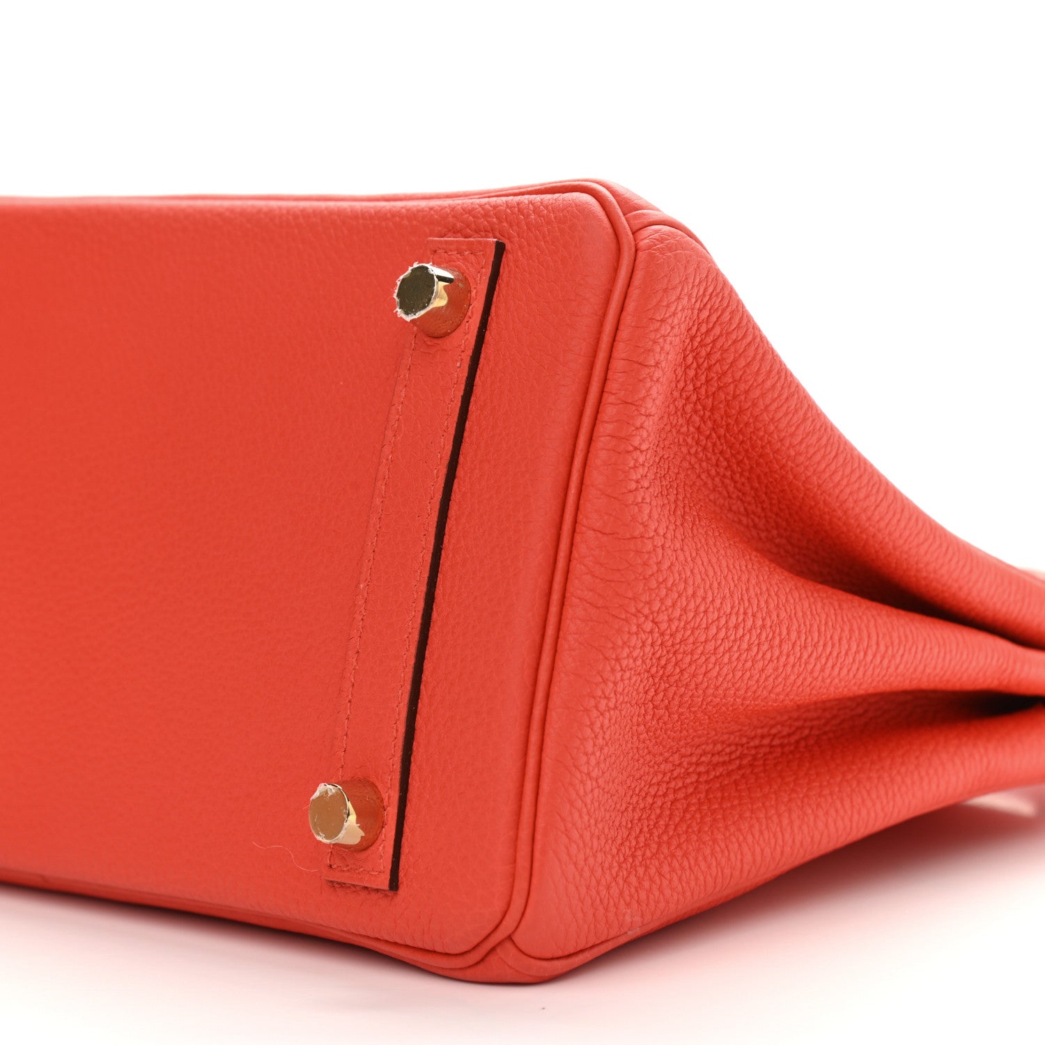 Hermes Togo Birkin 25 Capucine 9 of 11