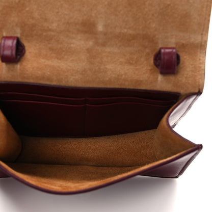 Bottega Veneta Nappa Maxi Intrecciato Mini Cassette Crossbody Bordeaux 4 of 8