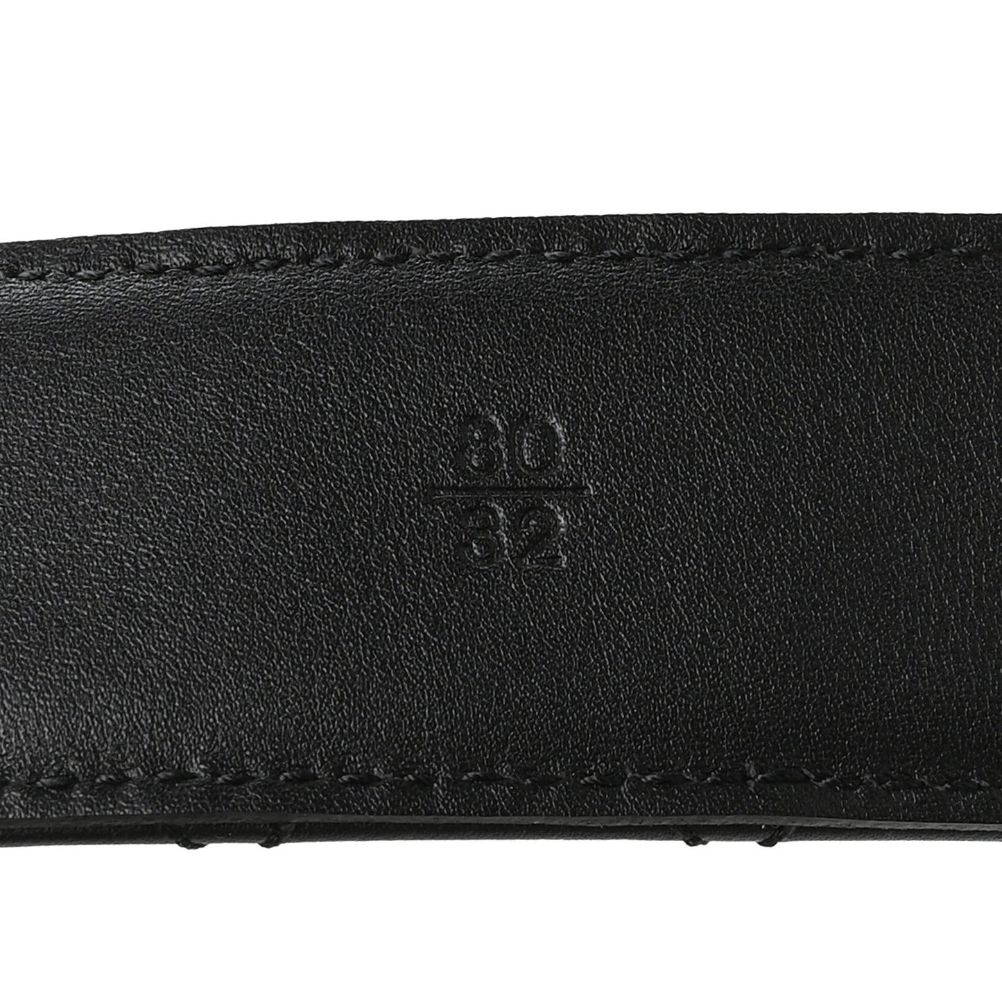 Calfskin Quilted CC Chain Belt 80 32 Black