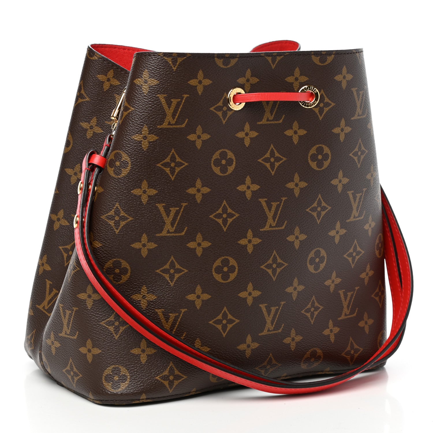 Louis Vuitton Monogram Neonoe MM Coquelicot 3 of 9