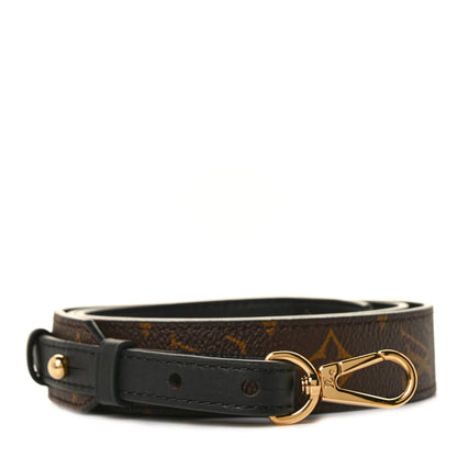 Louis Vuitton Monogram Bandouliere Shoulder Strap XL Black 1 of 5