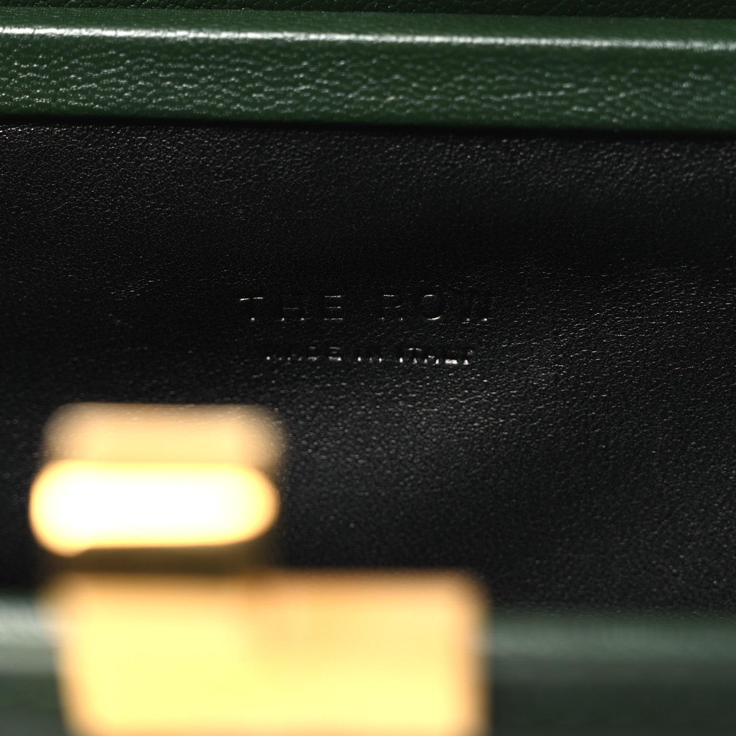 The Row Goatskin Amazon Clutch Seaweed Green 6 of 11