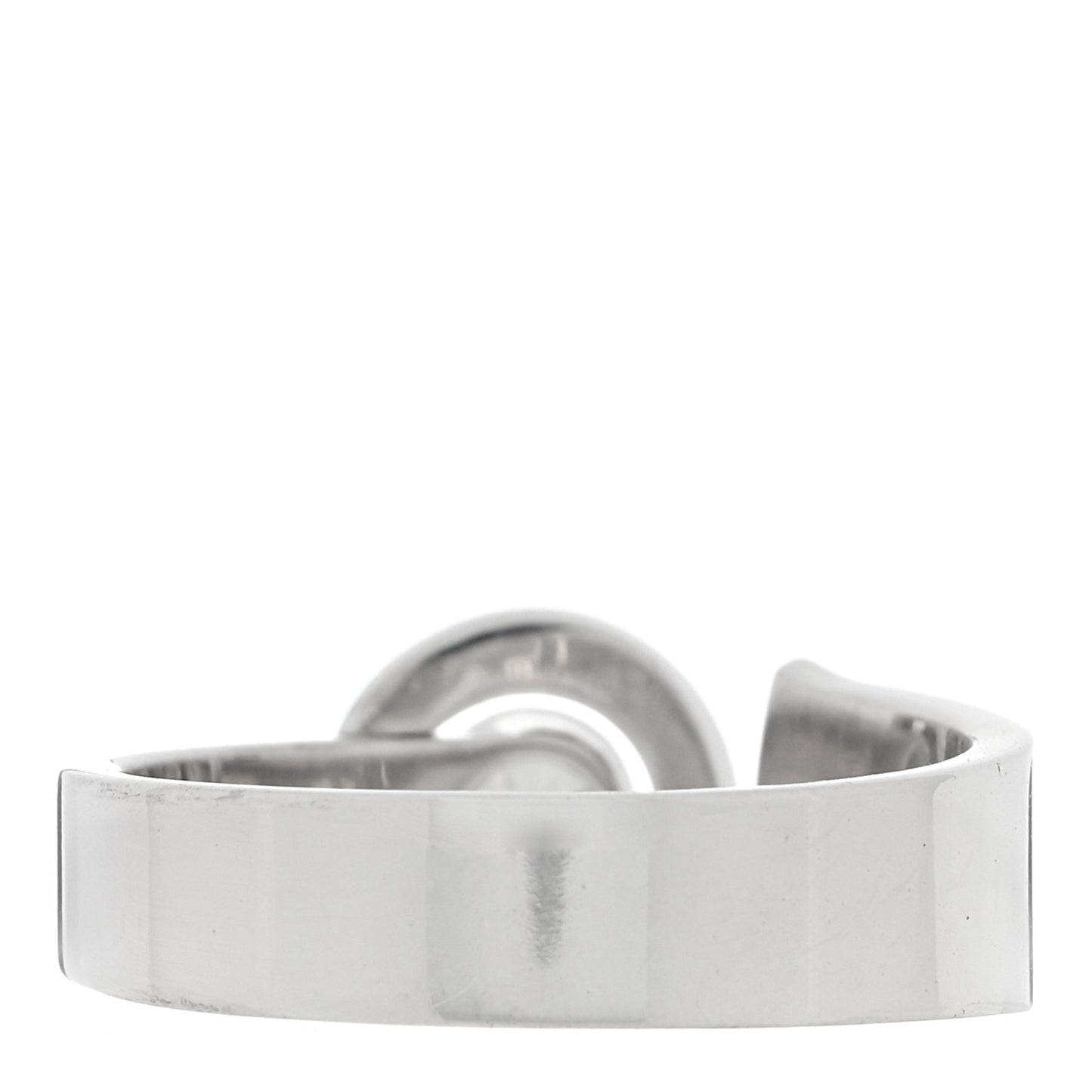 18K White Gold Diamond Eternal Number 5 Ring 54 7